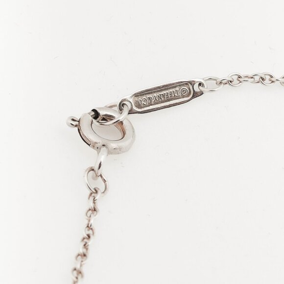 Tiffany & Co. Interlocking Circles Sterling Silver & Rubedo Pendant Necklace - Picture 6 of 6